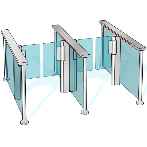 dormakaba Argus HSB Sensorschleuse HSBE02 RSD Access Systems